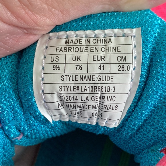 Hot Pink LA Gear Sneakers, Size 9.5 - Picture 14 of 14